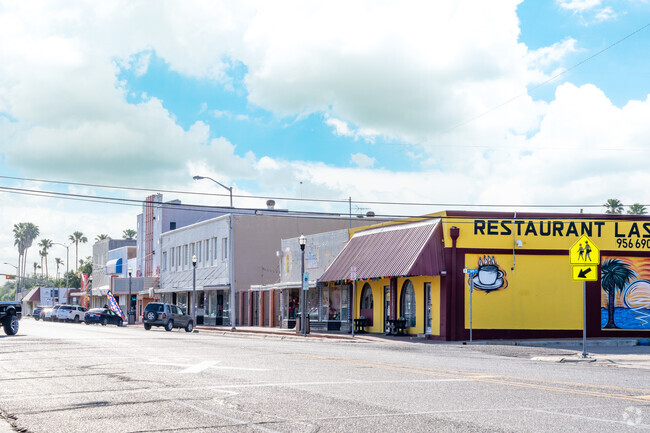 The Raymondville historic downtown district has quaint shops, bustling cafes and restaurants.