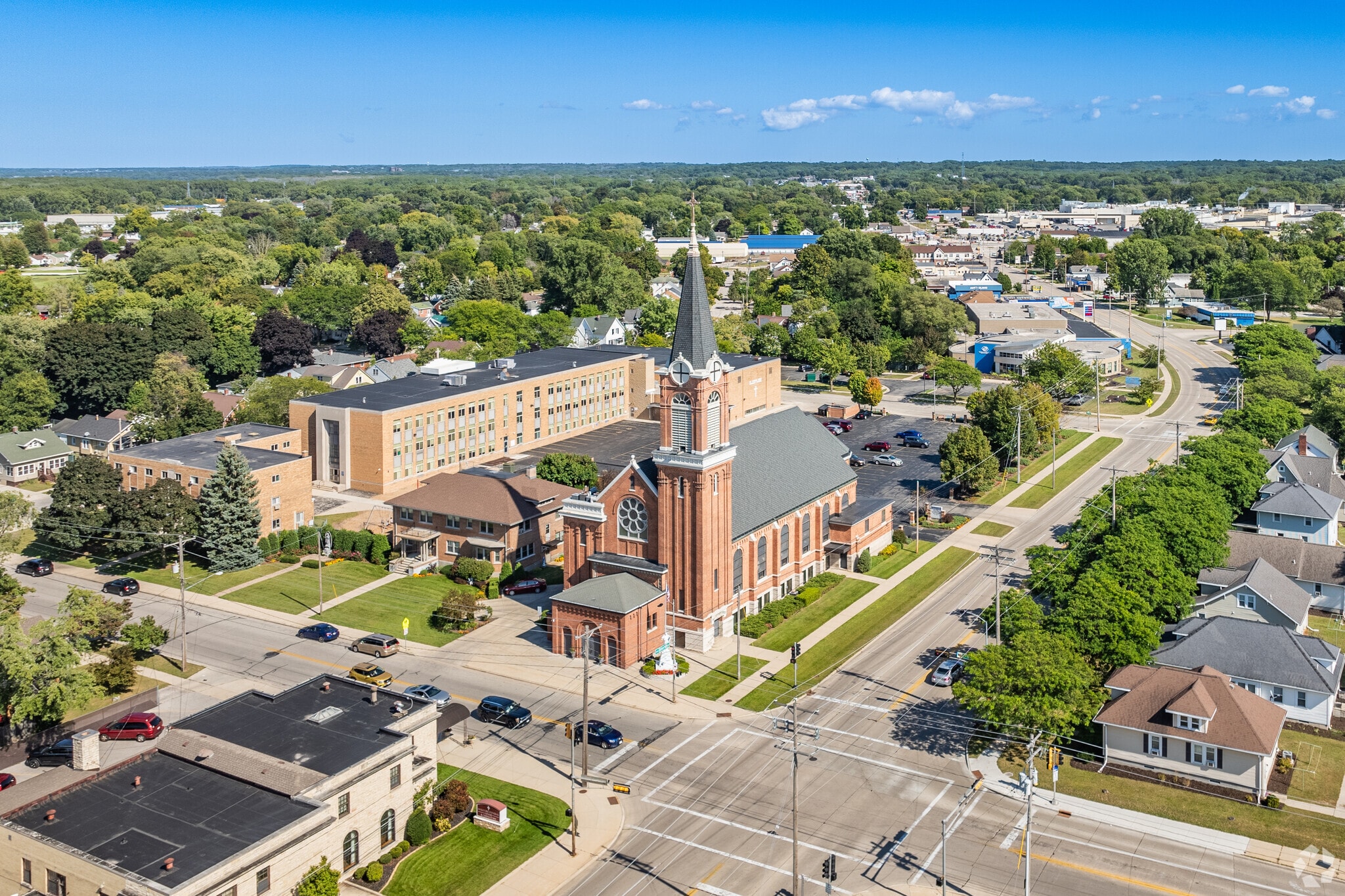 The Three Corners neighborhood is close to the heart of Green Bay.