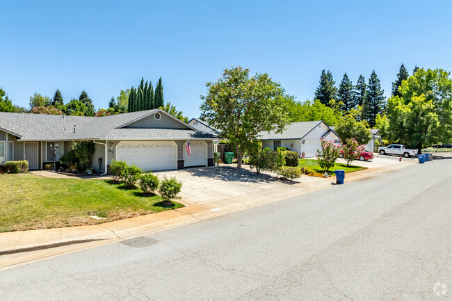 Newer ranch-style homes in Alta Mesa were built in the 1990s.
