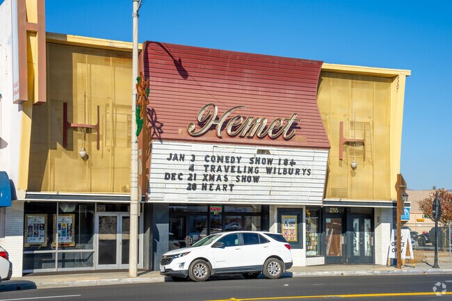 Step back in time with a show at the charming Historic Hemet Theatre.