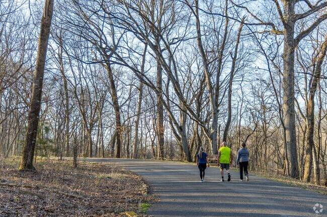Walkers and hikers love the paths at the Muscle Shoals Reservation.