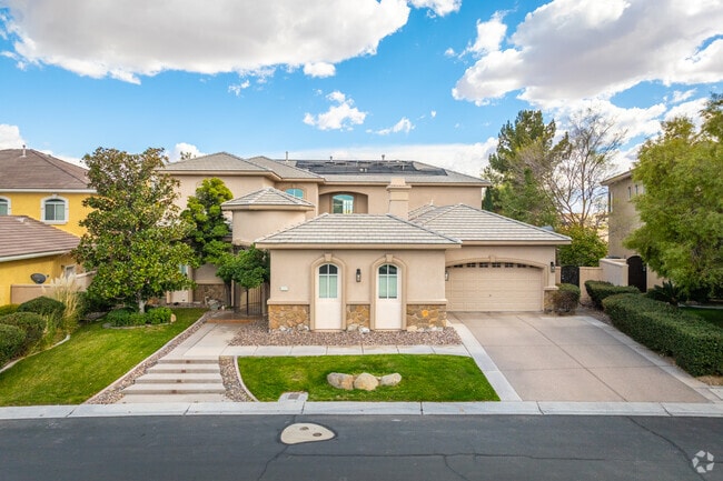 Multi-family homes in Queensridge boast their unique design and eloquent presence.