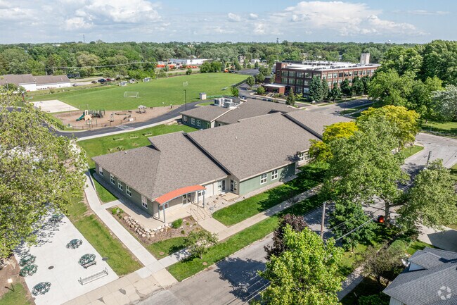Black River Public School Elementary serves grades K-5 in Holland, Michigan.