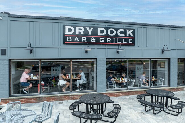 Dry Dock Bar and Grille in Cranbury offers tasty lunch and dinner with great happy hour options.