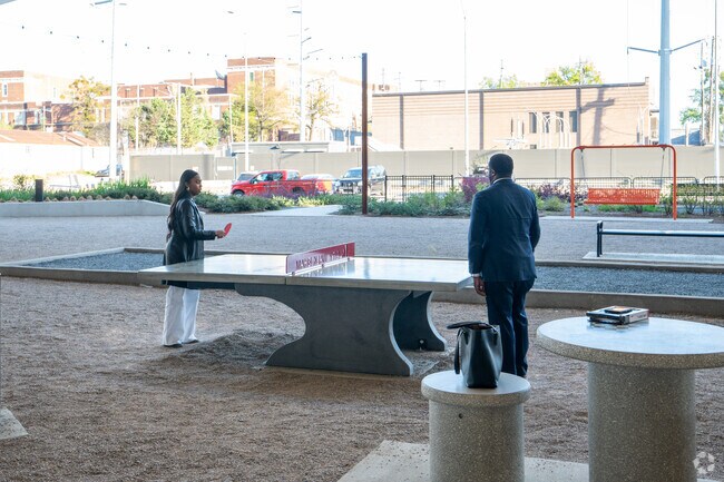 Play some ping pong at Citi Walk Park in Druid Hills.