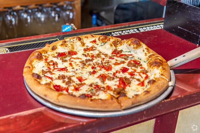 Southside Pizzeria is known for its specialty pies and full bar serving local wine and beer.