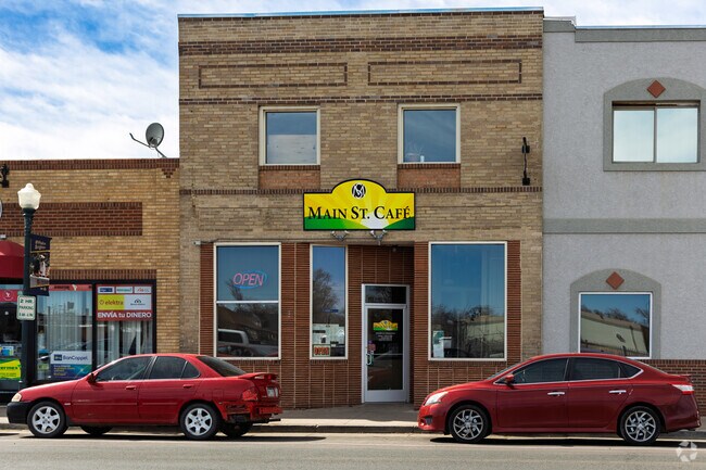 The locals love Main Street Cafe located near Box Elder Creek Ranch.