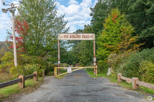 Airline State Park Trail (Mileage Marker) located in Portland, CT.