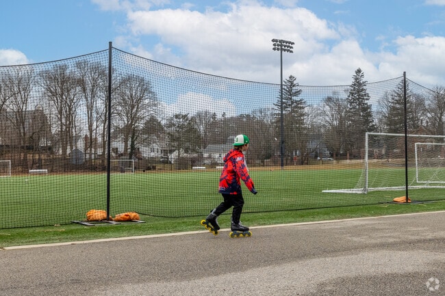 Locals can test out their new roller blades at Legion Field in East Weymouth.