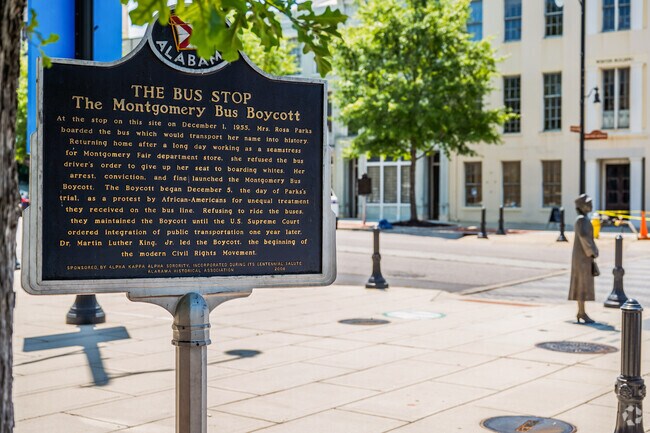 Experience the profound legacy of the Civil Rights movement by visiting the iconic bus stop where Rosa L. Parks made her courageous stand near Brentwood, Alabama. It's a place that embodies the spirit of change and inspires us all to reflect on the importance of equality and justice.