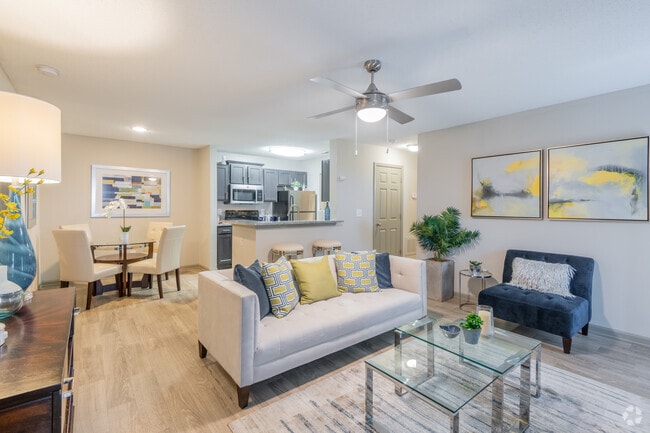 2BR, 2BA - Living Room