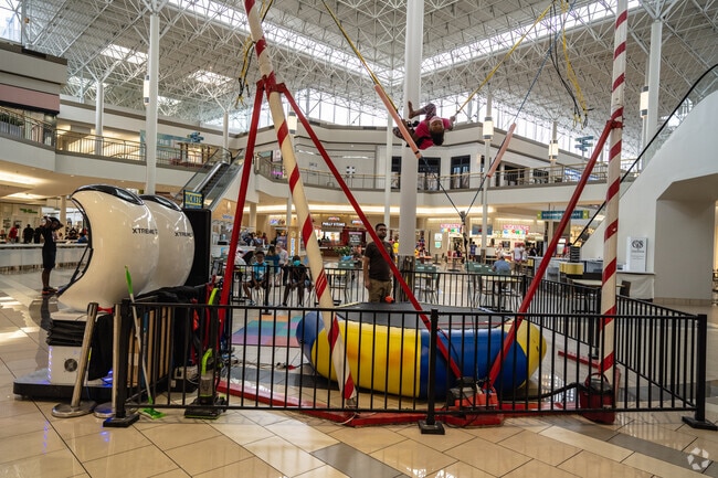 Bungee Jumper in Governor's Square Mall is a kid favorite.