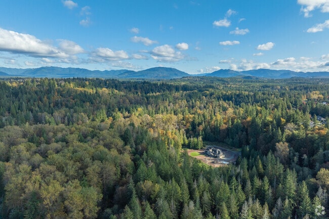 Dorre Don homes are often surrounded by densely wooded land.