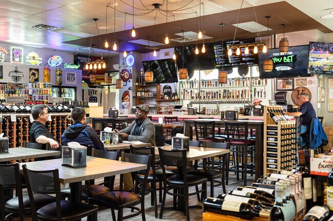 King's Craft Beer Wine & Deli in King Farm, is a full deli and local bar for the regulars.