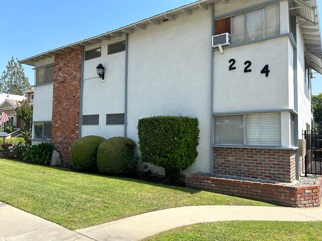 front of bldg