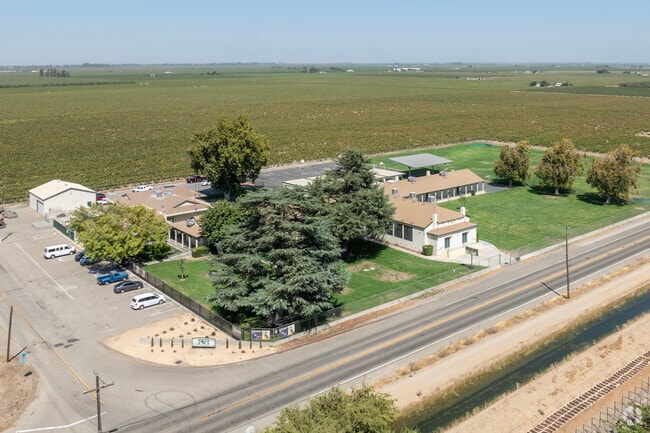 A view of Ripperdan Elementary School in Madera County.
