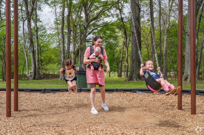Columbus’ Roger Short Soccer Complex features a playground, giving families in the city a place for kids to play while games are underway.