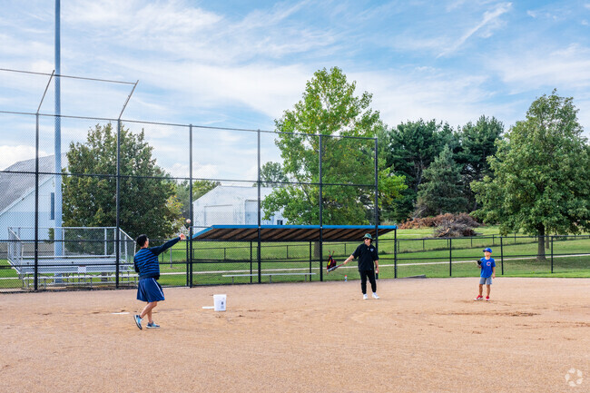 Play catch with your kids at Zahnd Park.
