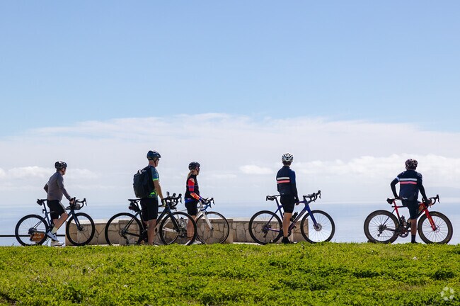 You can take in the view after a bike ride to Del Cerro Park in Rancho Palos Verdes, CA.