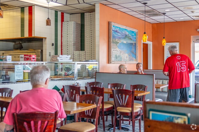 For a quick lunch in Birmingham Township, sit down inside for a slice at Enzo's Italian.