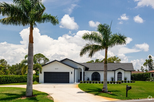 San Carlos Park is a traditional suburban neighborhood with single family homes on private lots.