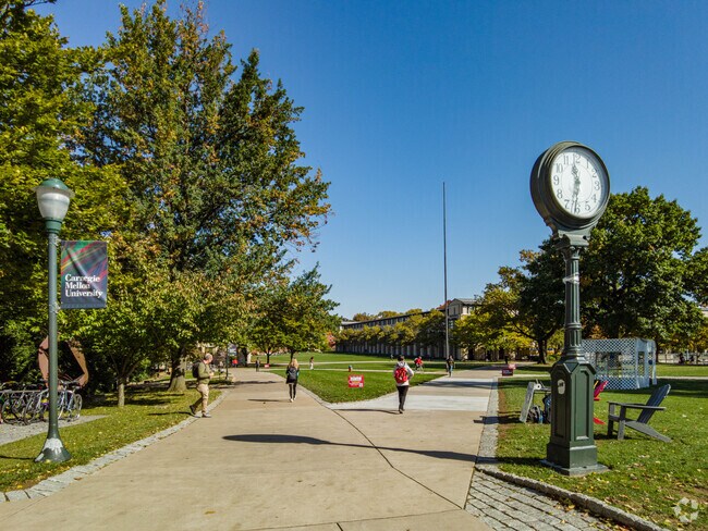 Carnegie Mellon University is one of two universities that are found within Squirrel Hill North.