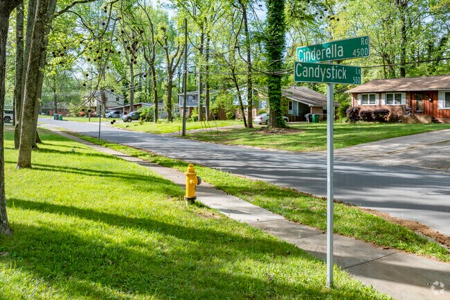 Hidden Valley is a place where imagination comes alive even in the local street signs.