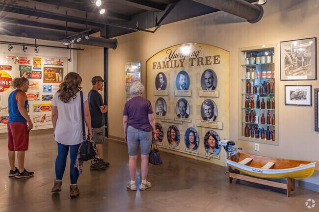Yuengling’s museum in Downtown Pottsville shares the brewery’s long history.