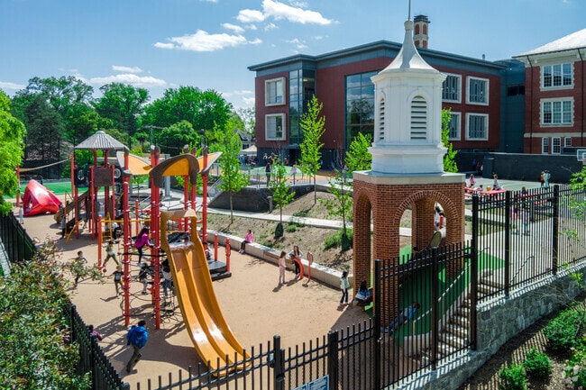 Eaton Elementary School offers a large playground for students to enjoy.