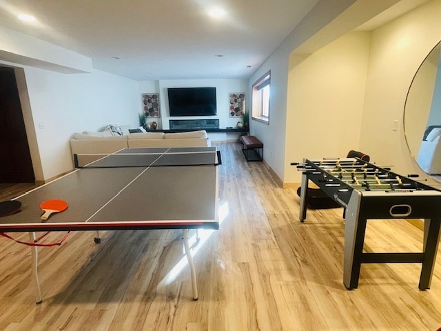 Shared open space for relaxing.