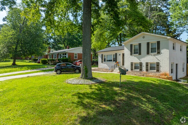 Most neighborhood streets of Westchester are surrounded by massive old growth trees.