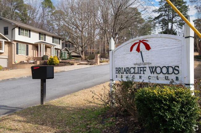 Briarcliff Woods offers a private swim and tennis club popular for family recreation.