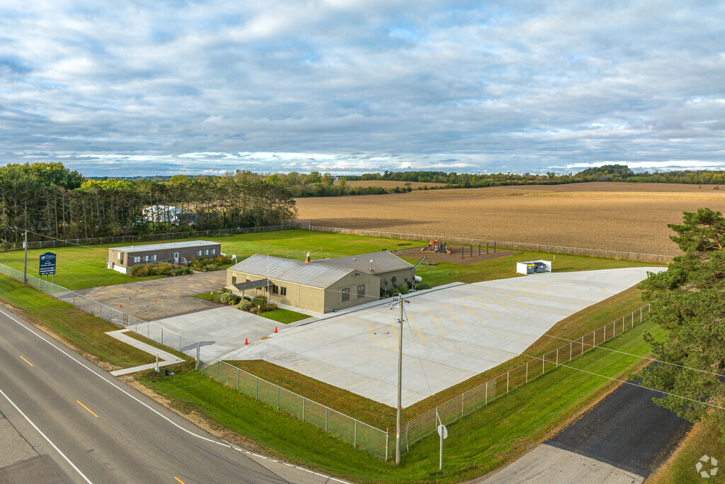Baldwin Christian School is located just north of town.