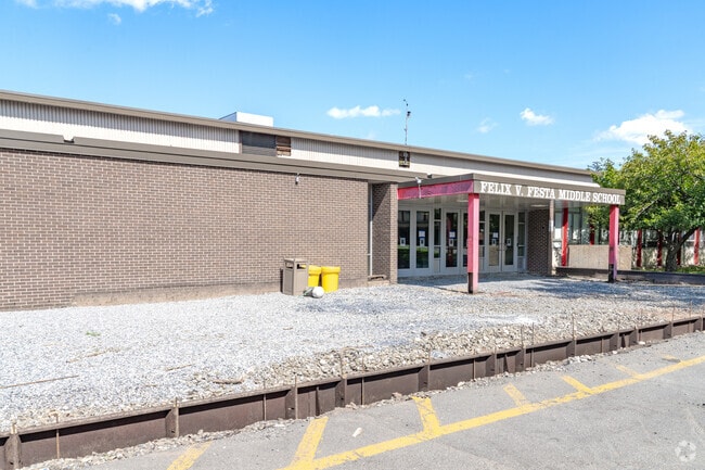 Felix V. Festa Middle School is located on Parrott Road in West Nyack.