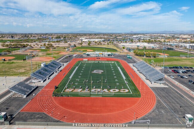 Unlock your potential and pursue your passions at Campo Verde High School in San Tan Village.