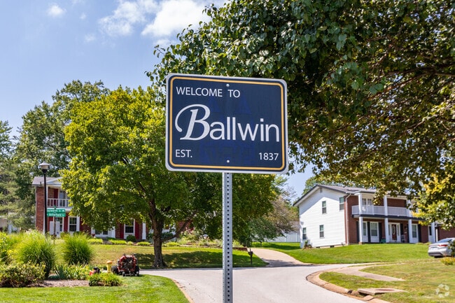 Ballwin is a comfortable, calm suburb of St. Louis.