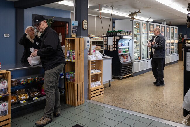 Big O's Smokehouse on M-37 is an amazing local meat and cheese market in Caledonia Township.