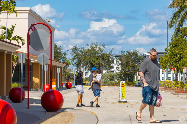 The Harris neighborhood enjoys easy access to major retail shopping at the Forum Center.