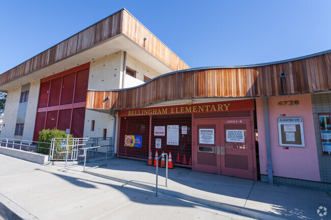 Bellingham Elementary School provides education in the valley of
North Hollywood.
