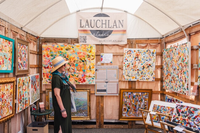 Art in the Park features stunning works of various local and acclaimed artists.