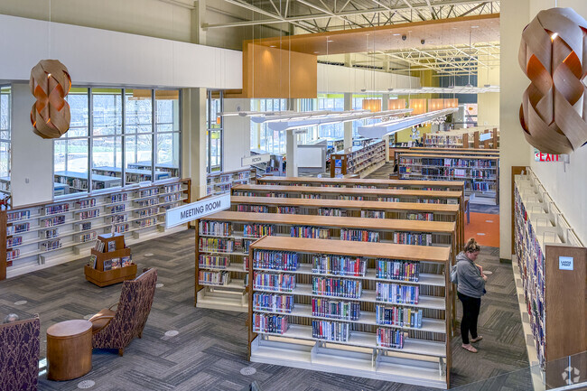 Vinton has a large public library with regular community events.
