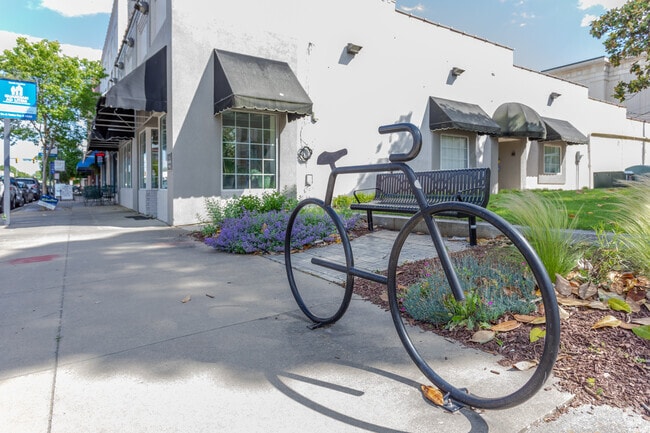 Smithfield is walker friendly and has paved sidewalks all through town.