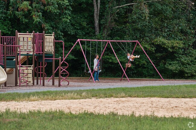 Greenbriar Commons Park offers trails, playgrounds and green spaces in Greenbriar.