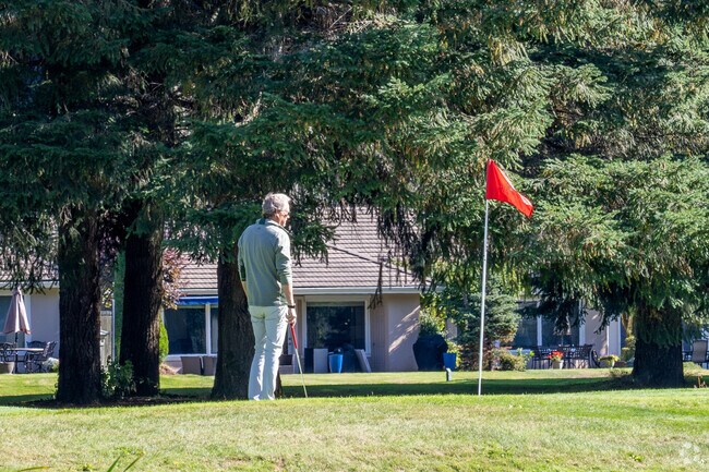 Grab a game of golf at the Indian Summer Golf Course.