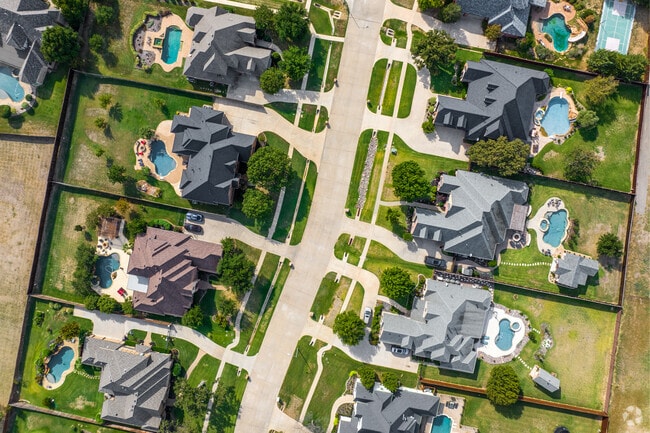 Homes in a traditional style are the most common within Chase Oaks.