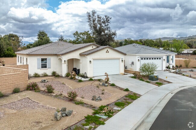Distinctive Spanish-style architecture defines many residential streets in East Hemet.