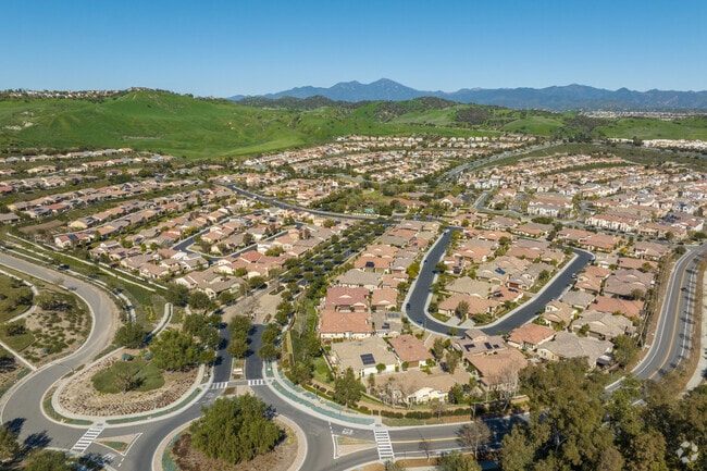 The master plan of Rancho Mission Viejo provides for beautiful homes in a stunning environment.