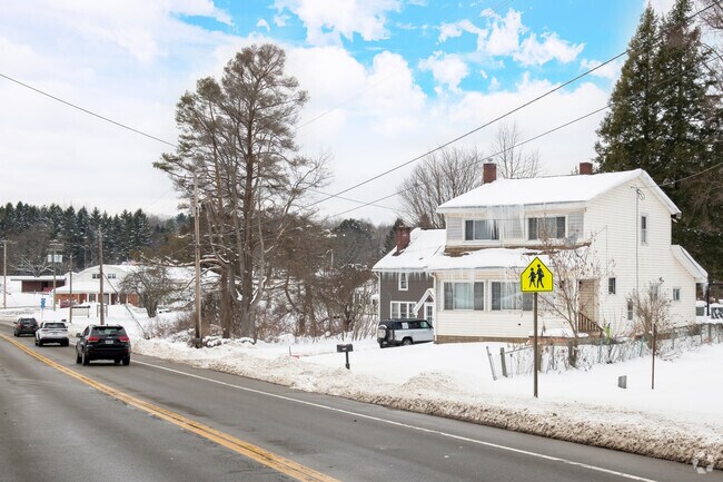 The rural character of Ellicott is a pleasant mix of homes, farms, and schools.