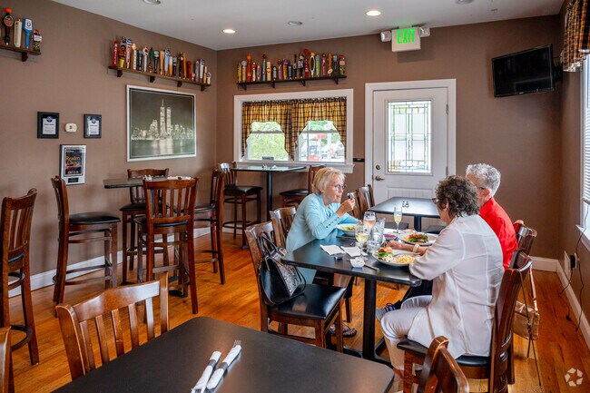 Locals often meet and mingle at Two Rivers Grille in Matamoras.