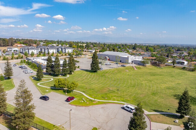 Bakersfield Adventist Academy has a large field with plenty of room for school activities.